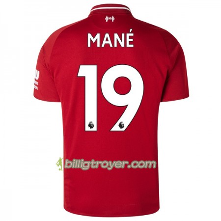 Billige Fotballdrakter Liverpool Mane 19 Hjemmedraktsett 2018/19 Kortermet